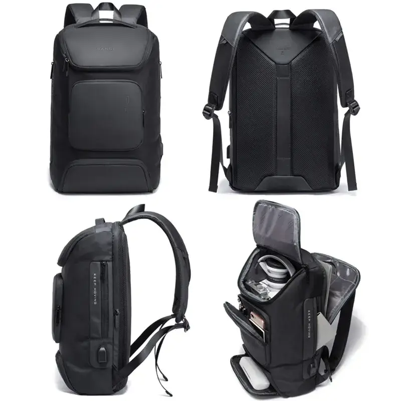 Bange BG-7078 Oxford Cloth Waterproof Backpack with USB Port